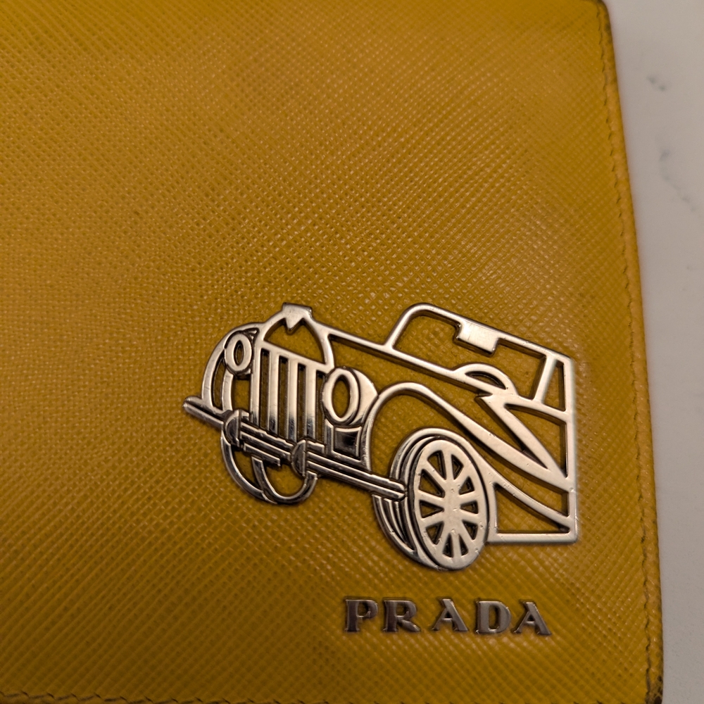 Prada Saffiano Leather Bifold Wallet - Picture 3 of 13